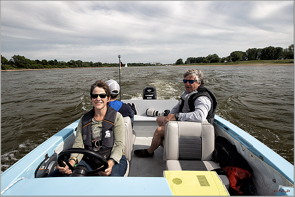 100 Jahre Rheinwoche 2022 - 2. Wettfahrt  Hitdorf - Duesseldorf, 03.06.2022,